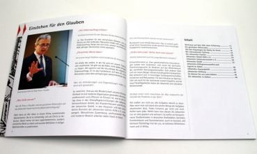 Preview: „Die Johanniter“ 46 Seiten, Format 21x21 cm