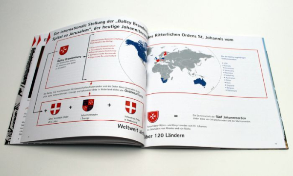 „Die Johanniter“ 46 Seiten, Format 21x21 cm